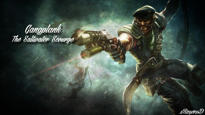 Gangplank The Saltwater Scourge from League of Legends