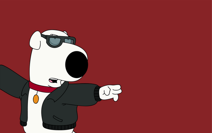 Brian Griffin from Family Guy