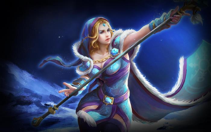 Crystal Maiden from Dota 2