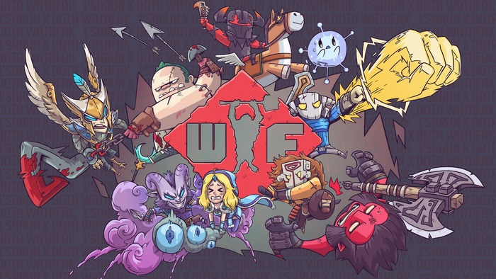 Warcraft 3 Characters Fighting
