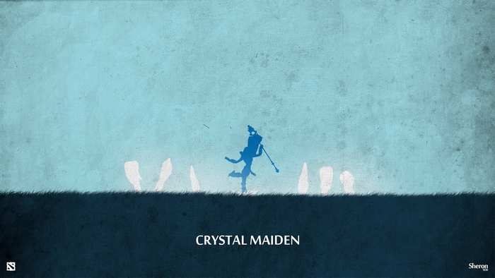 Crystal Maiden from DotA 2