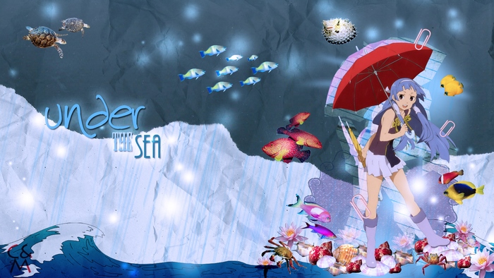 Nagi from Kannagi under the sea