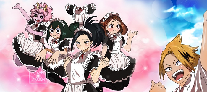 Toru Hagakure in Maid Outfit