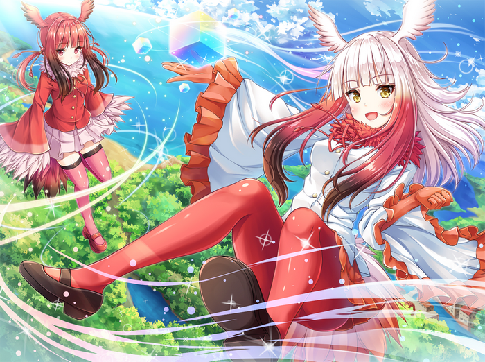 Crested Ibis from Kemono Friends