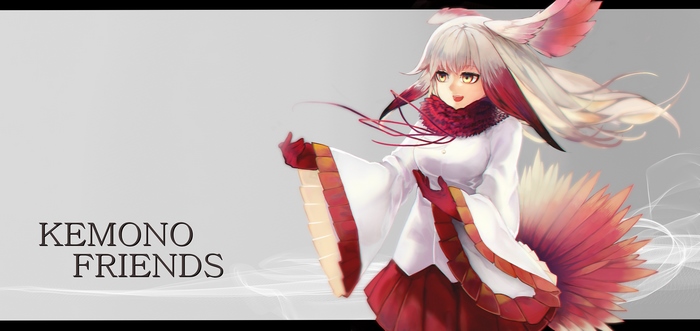 Crested Ibis from Kemono Friends