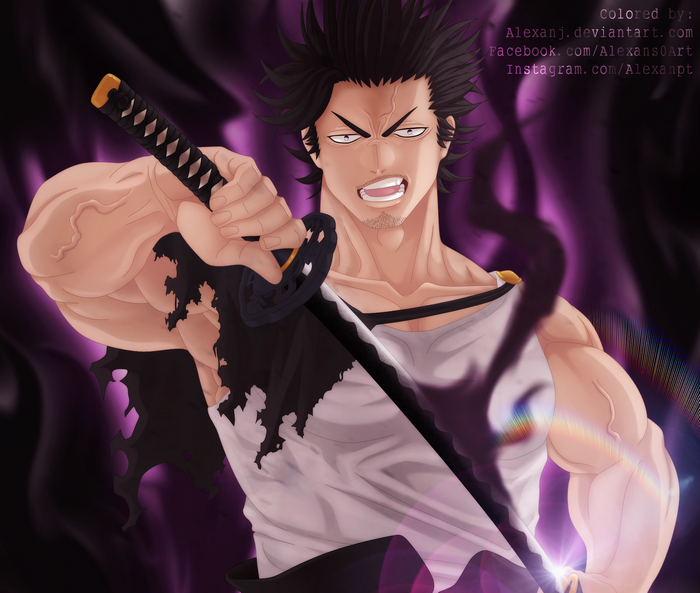 Yami Sukehiro from Black Clover