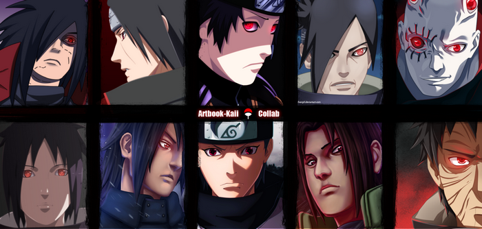 Naruto characters with Sharingan eyes