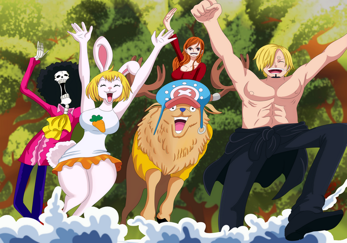 Carrot and friends from One Piece