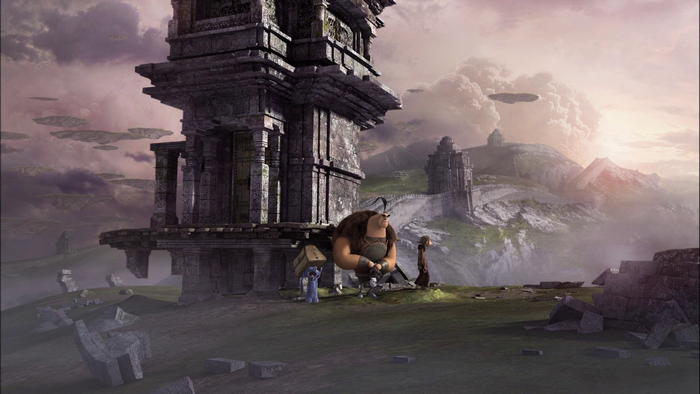 Gwizdo from Dragon Hunters in ancient ruins