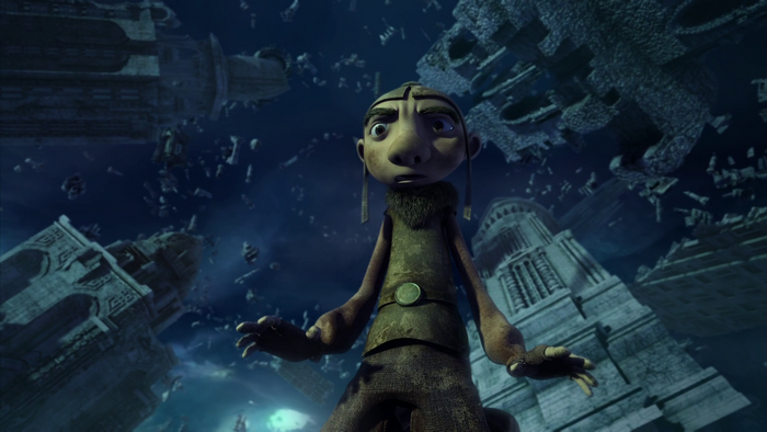 Gwizdo from Dragon Hunters in a ruined city