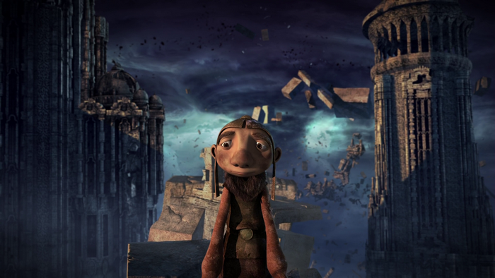 Gwizdo from Dragon Hunters in a ruined city