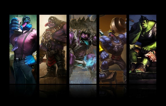 Dr. Mundo characters from League of Legends