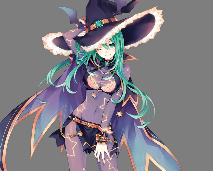 Natsumi from Date A Live as a witch