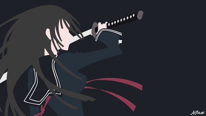 Kisara Tendo with Katana