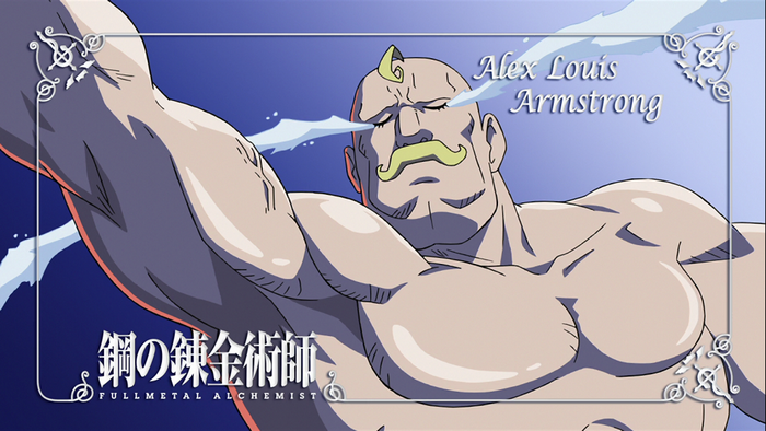 Alex Louis Armstrong from Fullmetal Alchemist