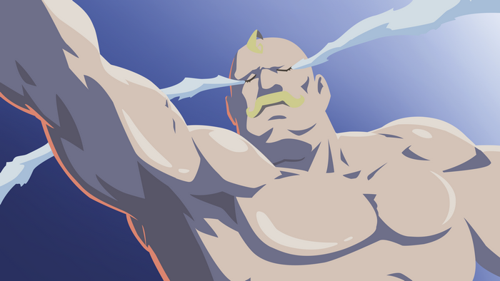 Alex Louis Armstrong from Fullmetal Alchemist