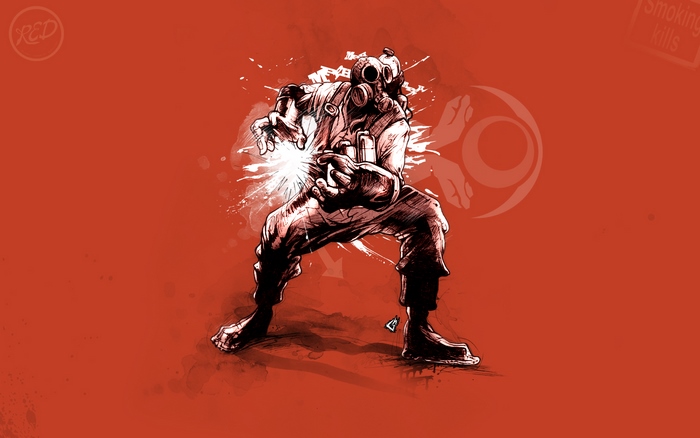 Pyro from Team Fortress RED
