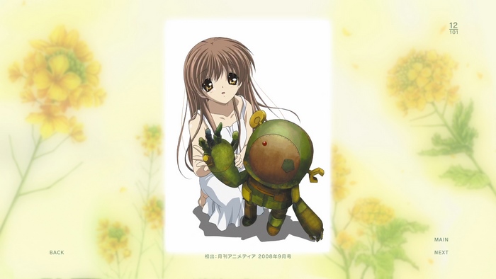 Girl and Robot from Illusionary World
