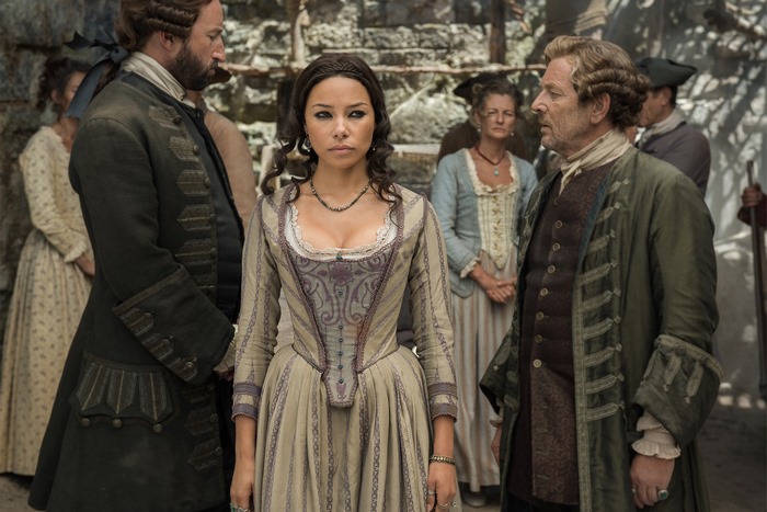 Anne Bonny and pirates from Black Sails