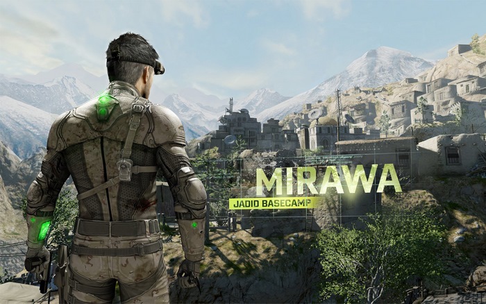Sam Fisher in Mirawa Jadid Basecamp