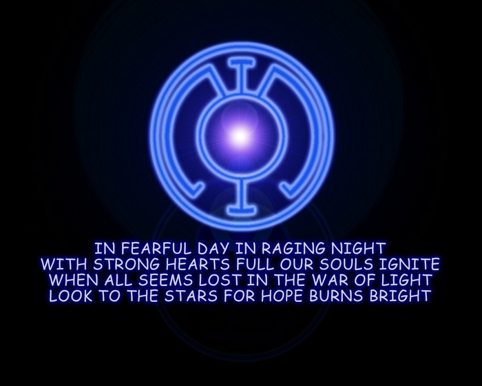 Blue Lantern Corps Oath