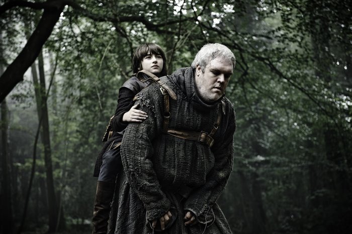 Bran Stark and Hodor from Game of Thrones