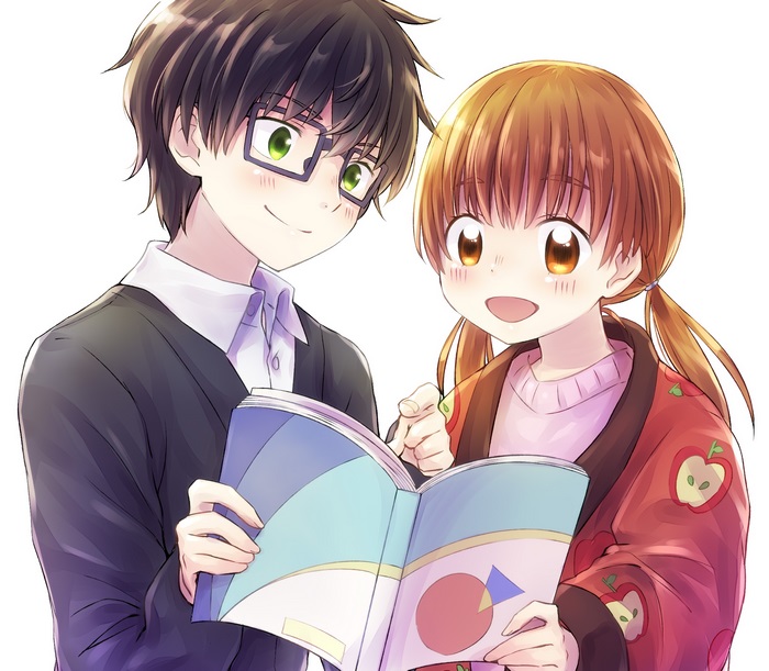 Rei Kiriyama reading a book
