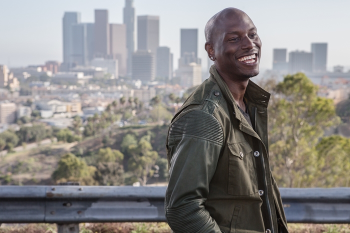 Tyrese Gibson as Roman Pearce in Los Angeles