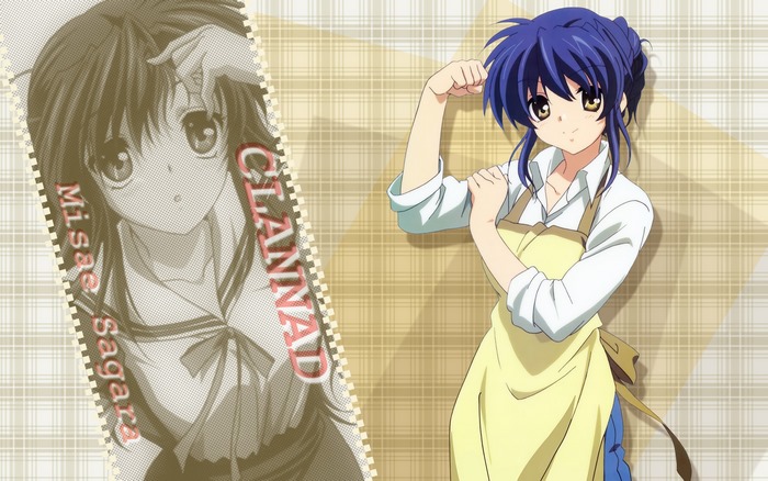 Misae Sagara from CLANNAD