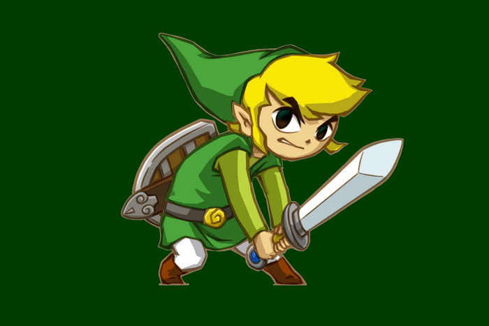 Toon Link from The Legend of Zelda