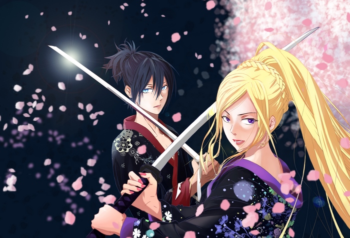 Yato and Bishamonten from Noragami