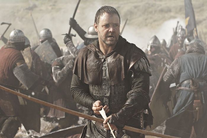 Robin Hood Russell Crowe in battle
