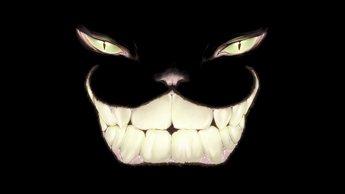 Cheshire Cat's Grinning Face