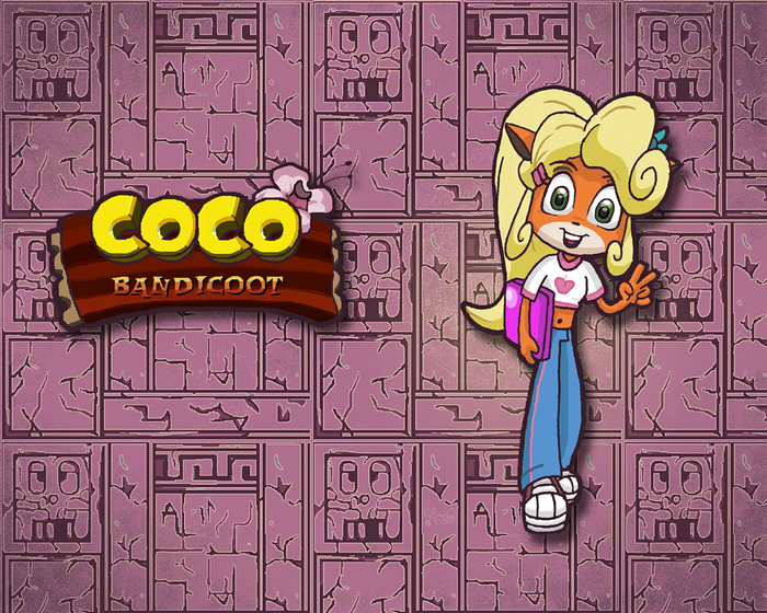 Coco Bandicoot from Crash Bandicoot
