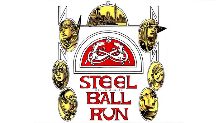 Steel Ball Run characters and title
