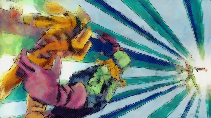 Johnny Joestar from JoJo's Bizarre Adventure