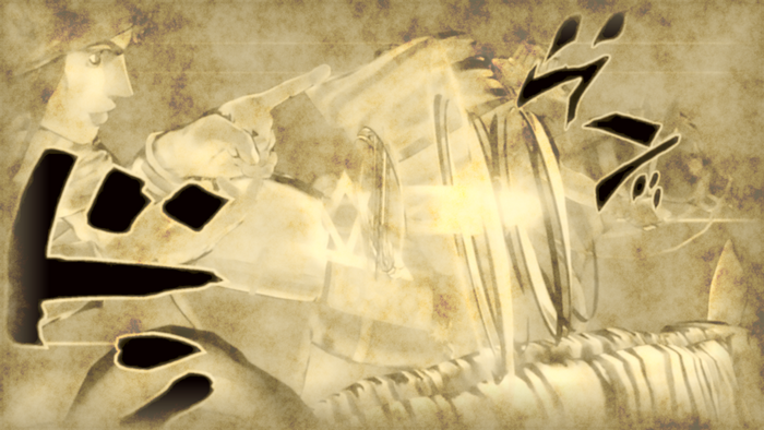 Johnny Joestar from JoJo's Bizarre Adventure
