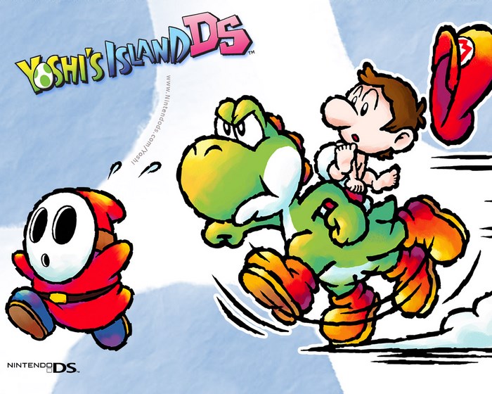 Yoshi's Island DS Shy Guy Baby Mario