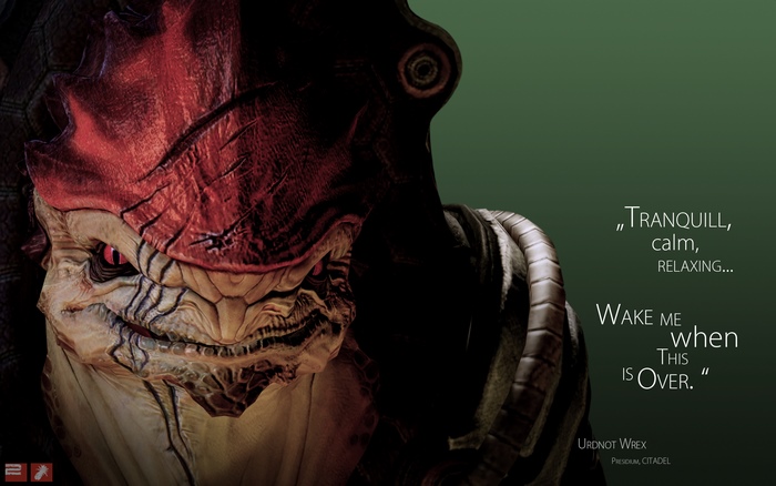 Urdnot Wrex from Mass Effect