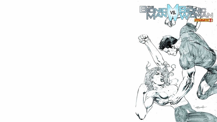 The Bionic Man vs. The Bionic Woman Dynamite 1