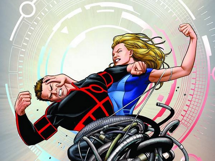 Bionic Man fighting