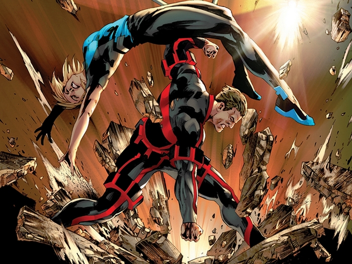 Bionic Man fighting