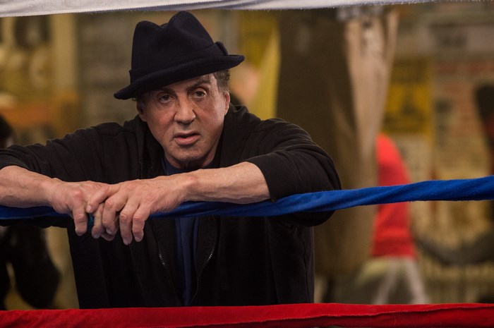 Rocky Balboa in a boxing ring
