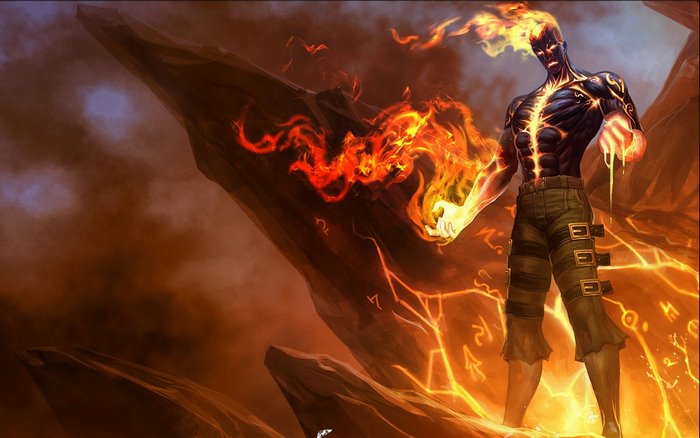 Brand from League of Legends