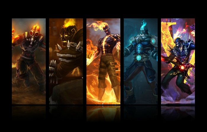 Brand from League of Legends characters
