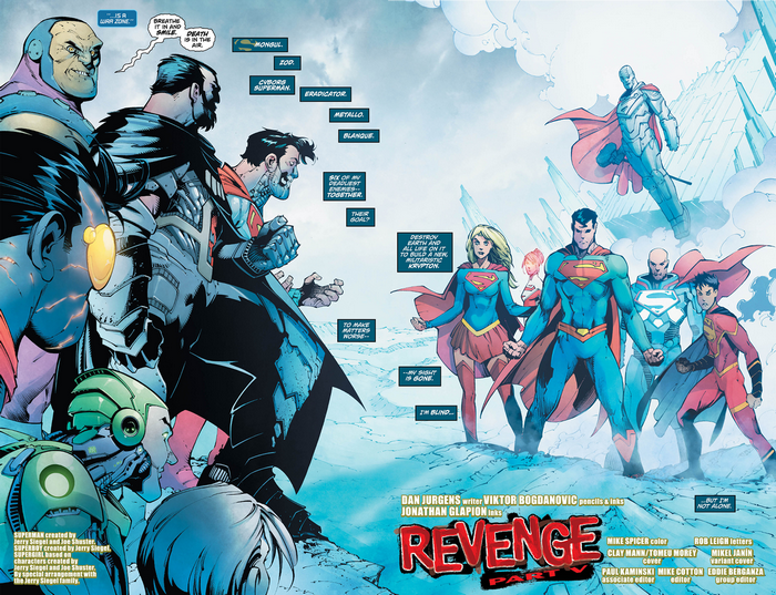 Superman and Allies vs Villains