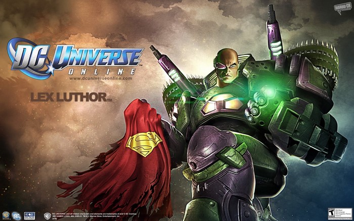 Lex Luthor in Power Suit from DC Universe Online