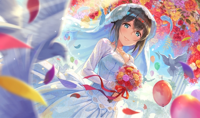 Fumika Sagisawa from The Idolmaster Cinderella Girls