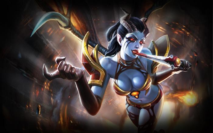 Queen of Pain from DotA 2