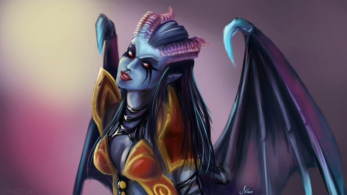 Queen of Pain from DotA 2